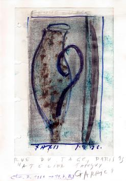 Kunstwerk uit 1986 van de Belgische kunstenaar Werner Mannaers