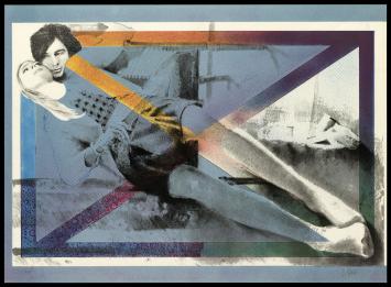 Grote litho uit 1974 van de Belgische kunstenaar Pol Mara kopen