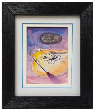 Een tekening van Marc Kennes