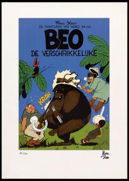 Gesigneerde poster van Marc Sleen kopen