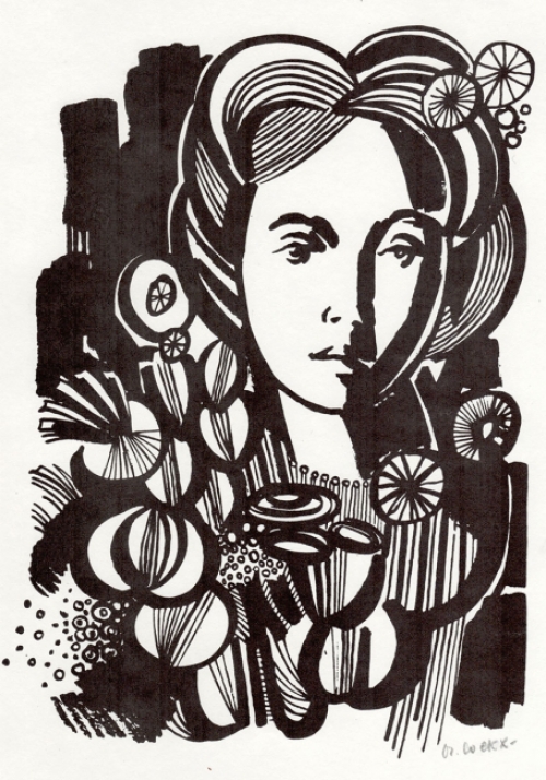 Litho uit 1976 van de kunstenaar Marcel Cockx kopen