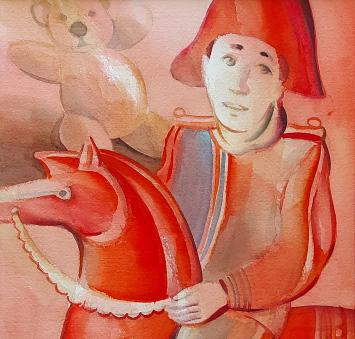 Kunstwerk van Belgische kunstenaar  Marcel Cockx