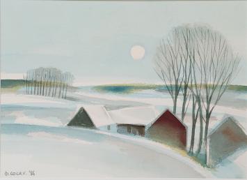 Waterverfschilderij kopen van Marcel Cockx