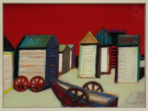 Belgische kunstschilder Marcel Cockx