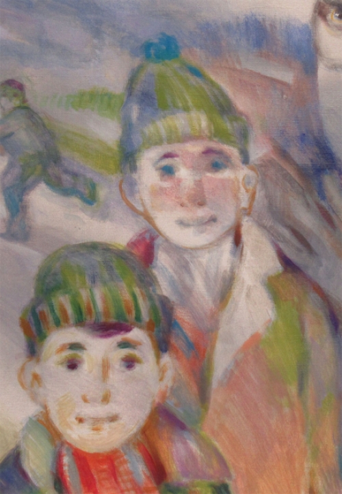 kunstenaar Marcel Cockx, gesigneerd schilderij