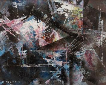 Abstract kunstwerk van Marcel Delmotte