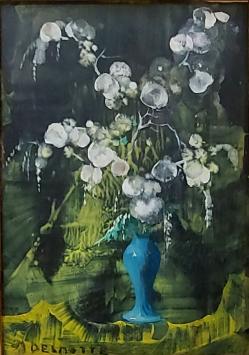 Bloemenstilleven van Marcel Delmotte