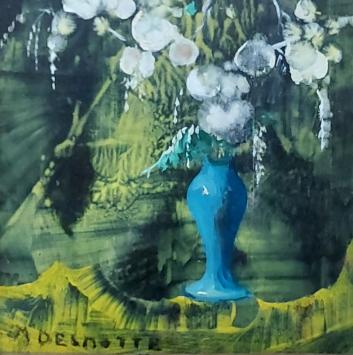 Kunstwerkje van de Belgische kunstenaar Marcel Delmotte