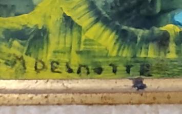 De Waalse kunstenaar Marcel Delmotte