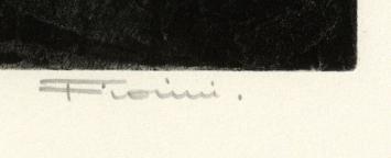 Abstracte gravure 47/100