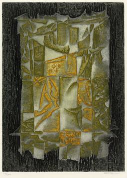 Grafisch kunstwerk van de Franse graficus Marcel Fiorini