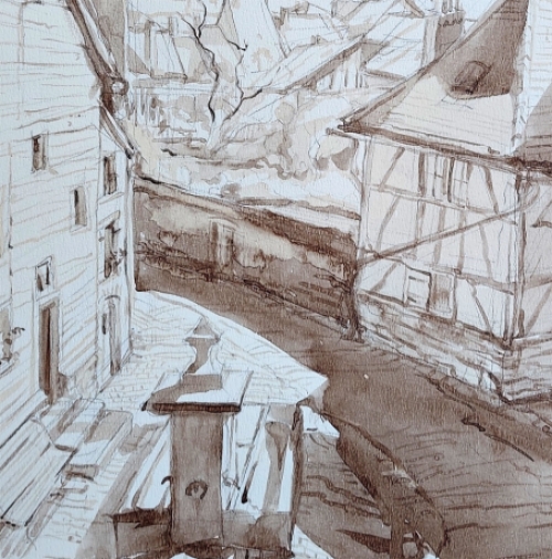 Kunstschilder Marcel Hastir