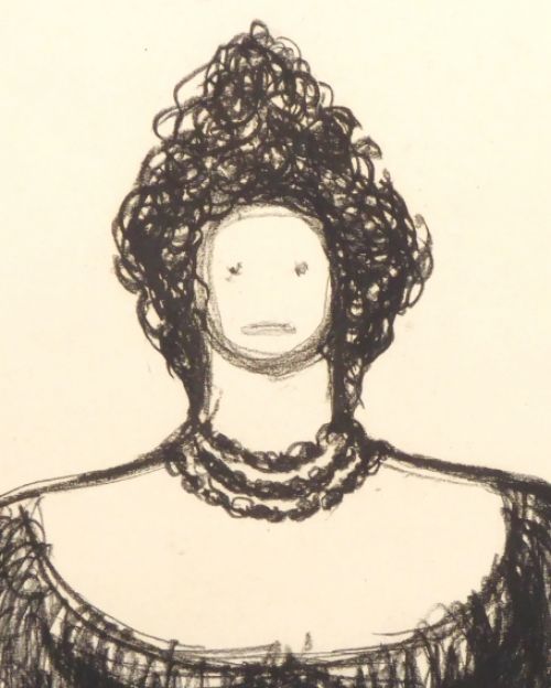 Pentekening van Marcel Maeyer uit 1968