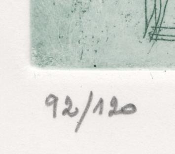 Kunstwerk van Marcel Mazy op papier