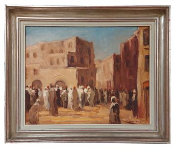 Schilderij van Marcel Mortier