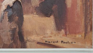 Belgische kunstenaar Marcel Mortier