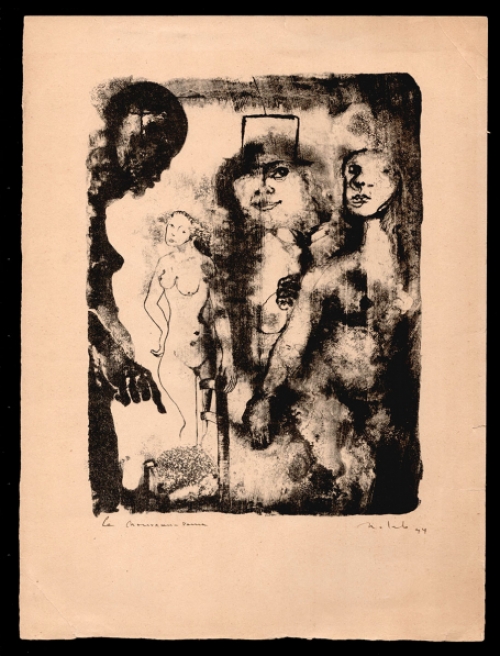 Litho van de Belgische kunstenaar Marcel Notebaert kopen