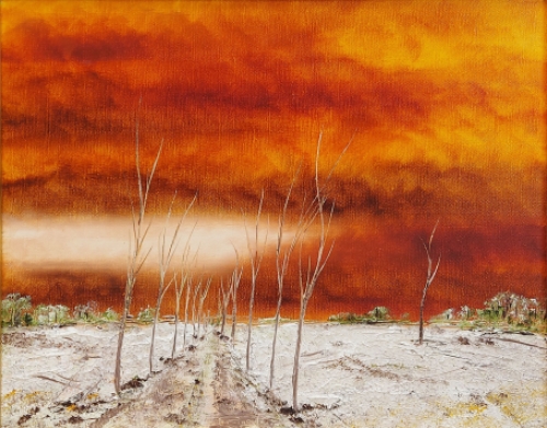 Olieverfschilderij van de Belgische kunstschilder Marcel Ringelé