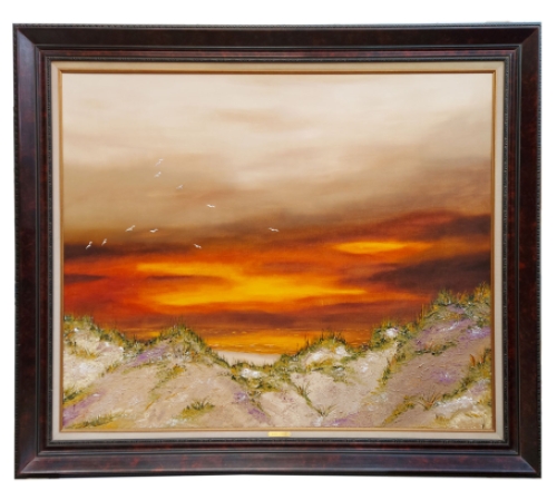 Kunstwerkje op doek van de Belgische  kunstenaar Marcel Ringelé kopen