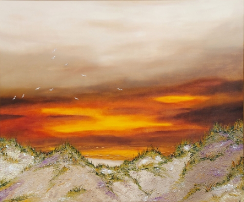 Olieverfschilderij van de Belgische kunstschilder Marcel Ringelé