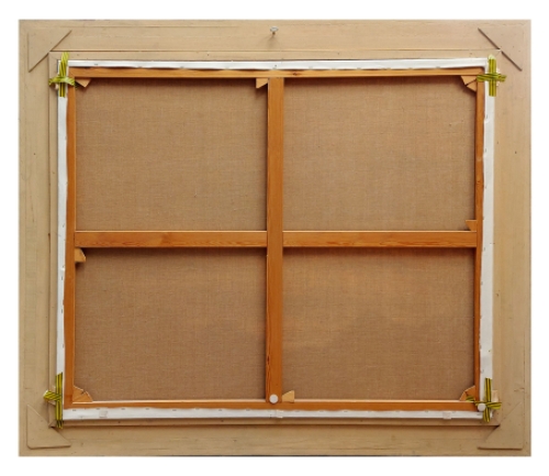 Duinenlandschap met fel gekleurde hemel 1990