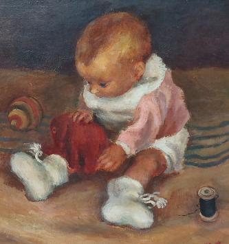 Peintre belge Marcel Stobbaerts