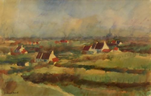 Pinture du Peintre belge Marcel Stobbaerts