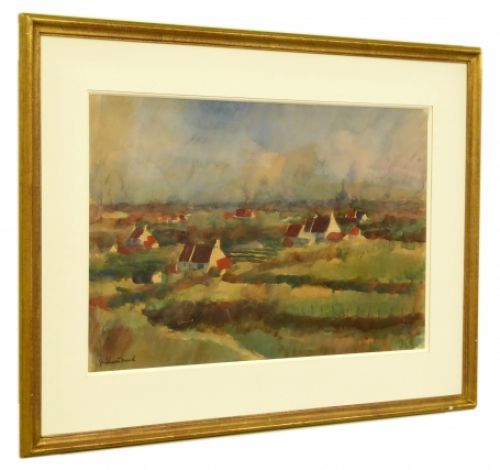 De Belgische kunstschilder Marcel Stobbaerts