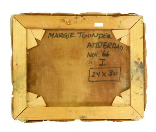 Abstract schilderij van Margje Toonder Margje Herblot