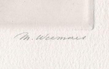 Verfijnd landschapje met twee huizen 22/25