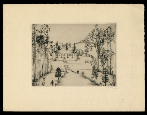 Burijngravure van de Belgische kunstenares Margot Weemaes kopen