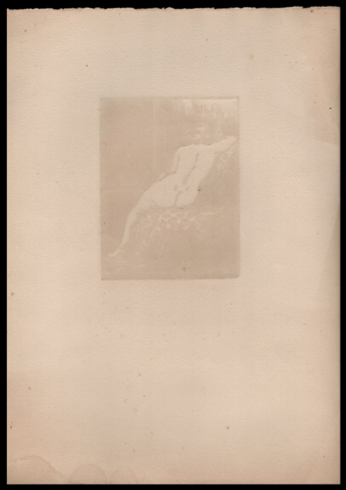 kunstwerkje op papier van Marguerite Callet