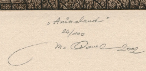 Marián Oravec met een ex libris