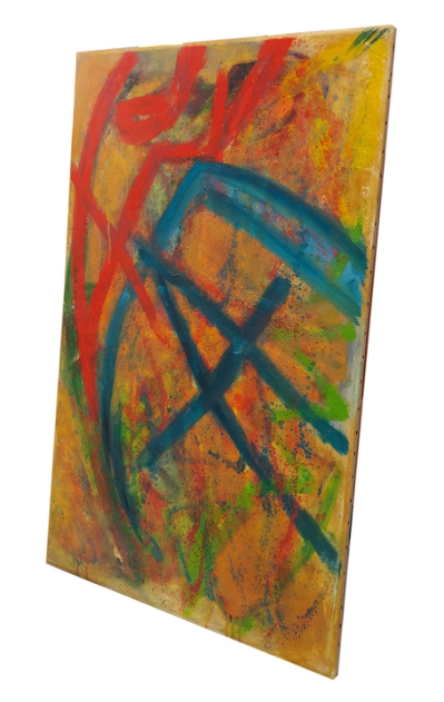 Abstract lyrisch lijnenspel I