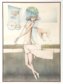 Ku,nstwerk uit 1984 van Marino Wegher