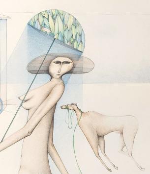 De Belgische tekenaar Marino Wegher