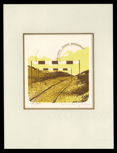 Grafisch werk van de Belgische kunstenaar Martin Baeyens kopen