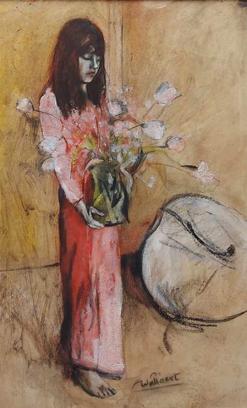 post-expressionistische schilderij van Martin Wallaert kopen