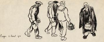 Studieschetsen van Frans Masereel kopen