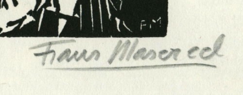 Houtsnede van frans Masereel kopen