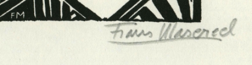 Houtsnede van frans Masereel kopen