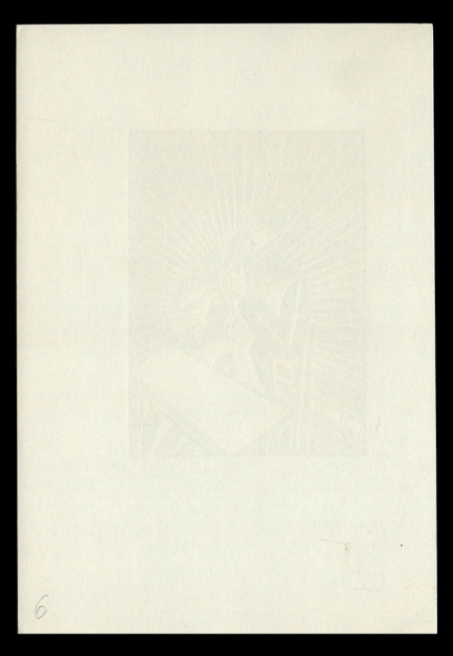 Houtsnede 6/83 :  L'Idée