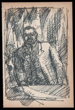 Tekeningen van Belgische graficus Frans Masereel kopen
