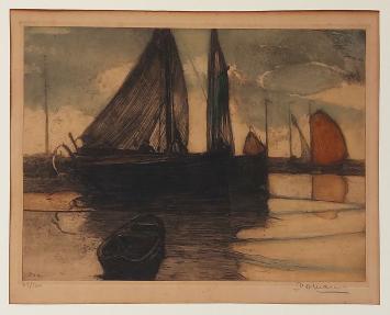 Ets van Paul Masui aankopen, boten op het water