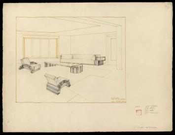 Meubelontwerp van Maurice Carlier 