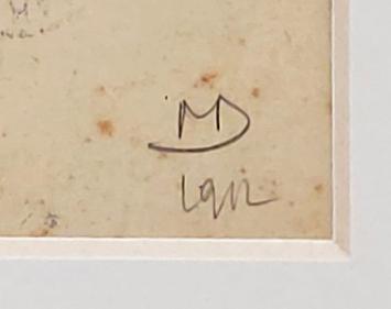 Tekening van Maurice Dupuis kopen