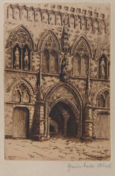 Ets, Yper uit 1912 van Maurice-Emile Blieck kopen