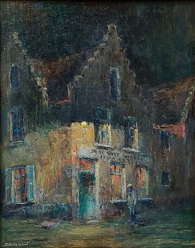 Schilderij door de Belgische kunstenaar Maurits Helewaut