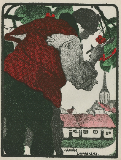 Originele litho van M. Langaskens