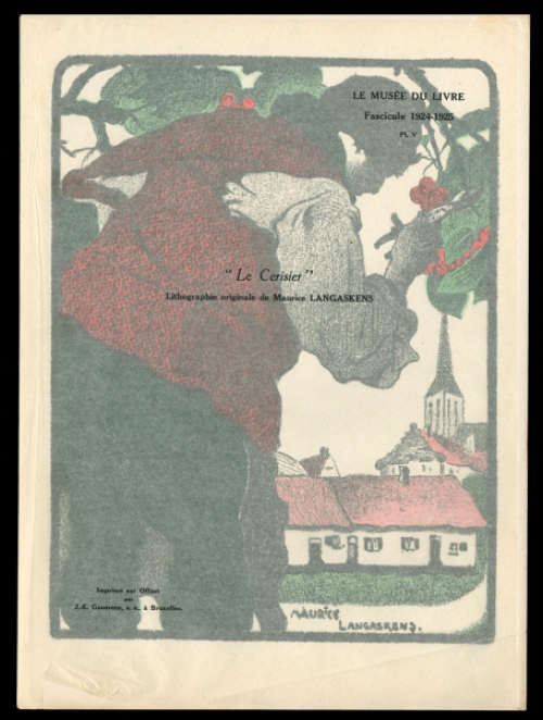 Litho uit 1934 van Maurice Langaskens kopen